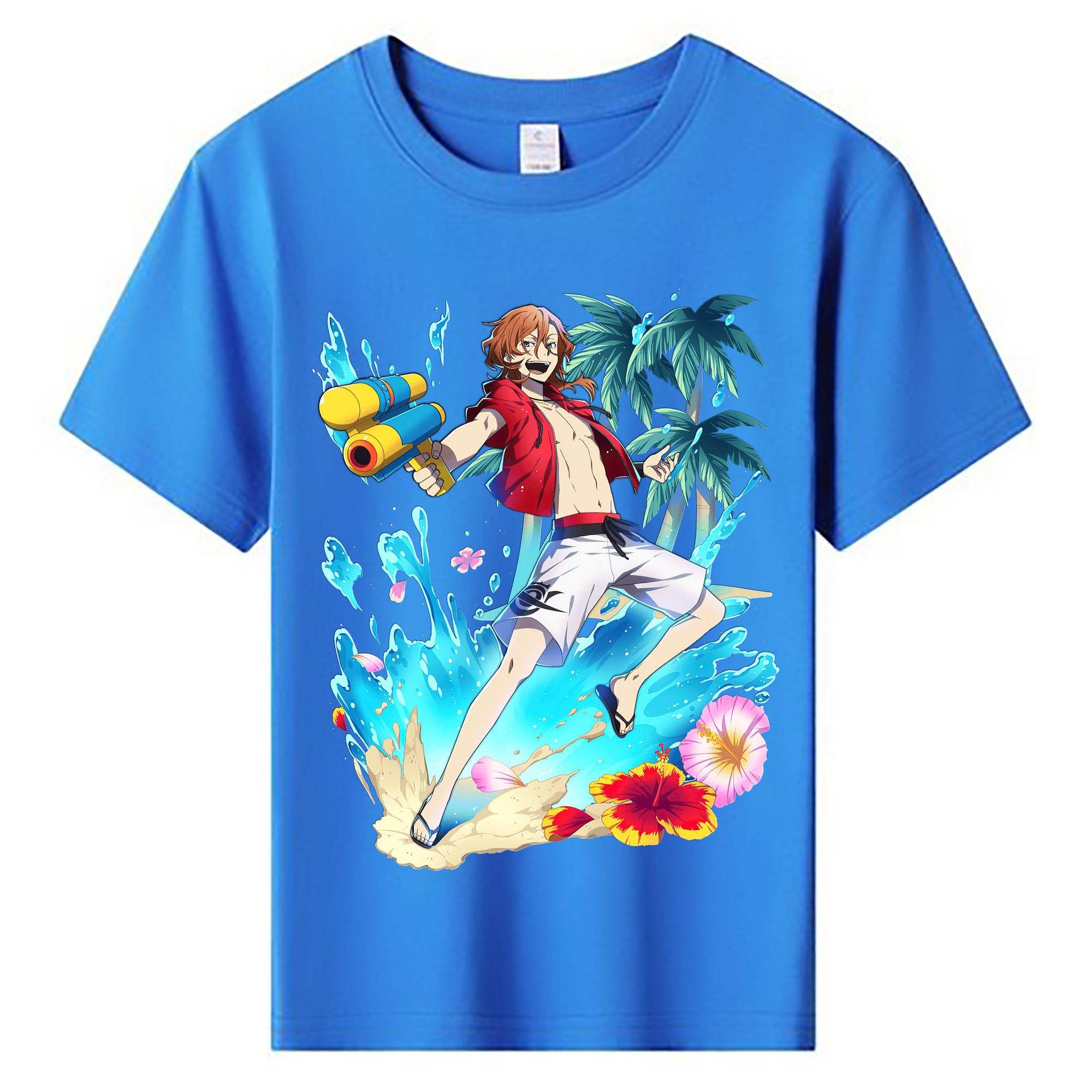 （画像用） 文豪ストレイドッグス Bungo Stray Dogs 綿100％キッズTシャツ（フロントプリント）